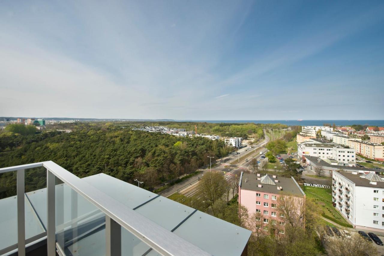 Pomorskie Apartamenty Baltica Towers Gdańsk Eksteriør bilde