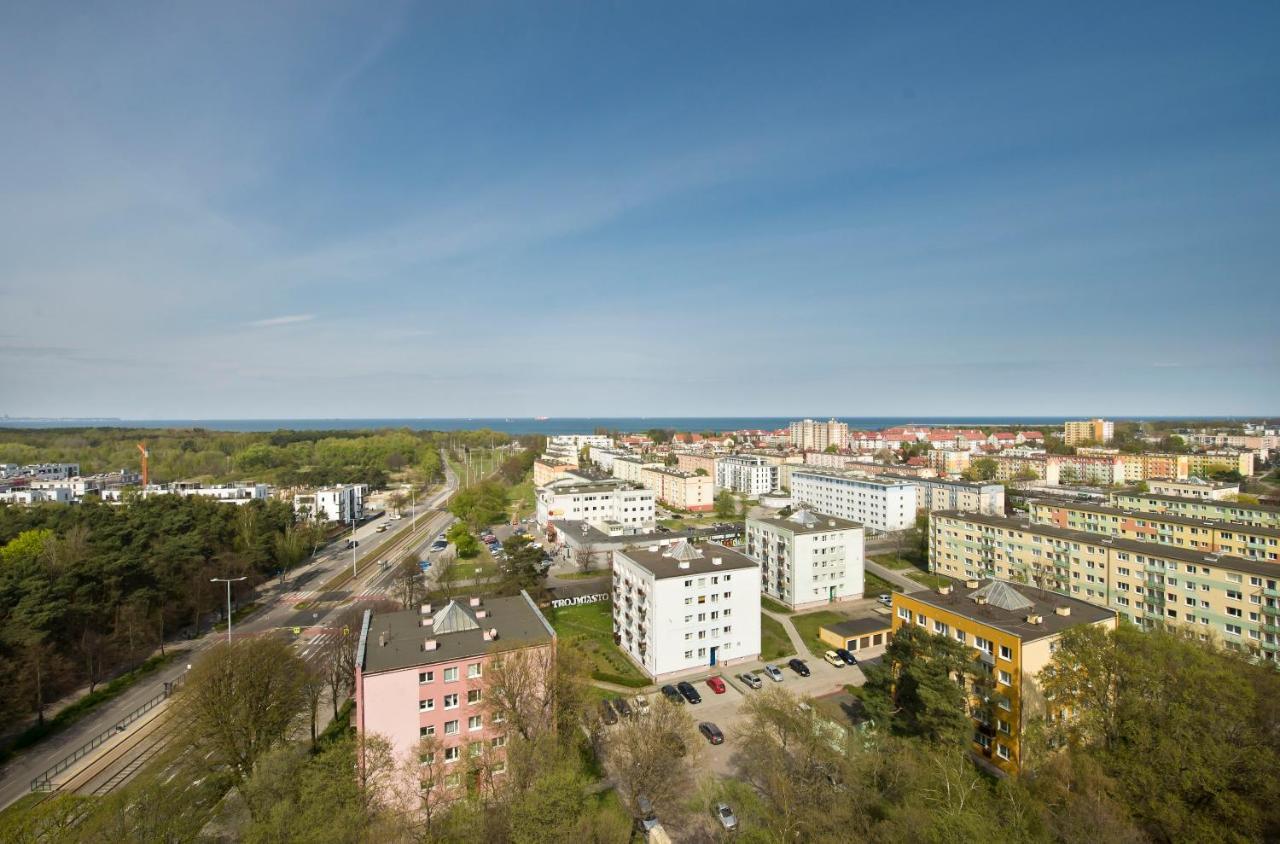 Pomorskie Apartamenty Baltica Towers Gdańsk Eksteriør bilde